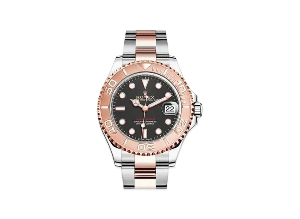 ROLEX Yacht-Master 37 Black Dial 268621