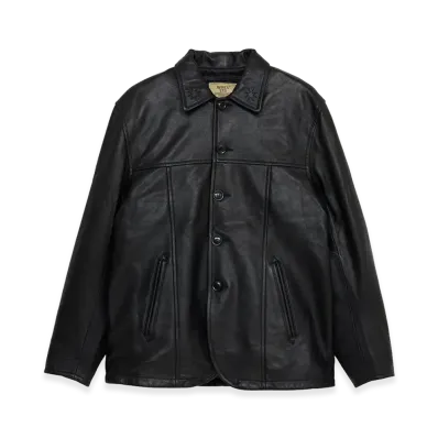 GDC x AVIREX Lether Carcoat "Black"