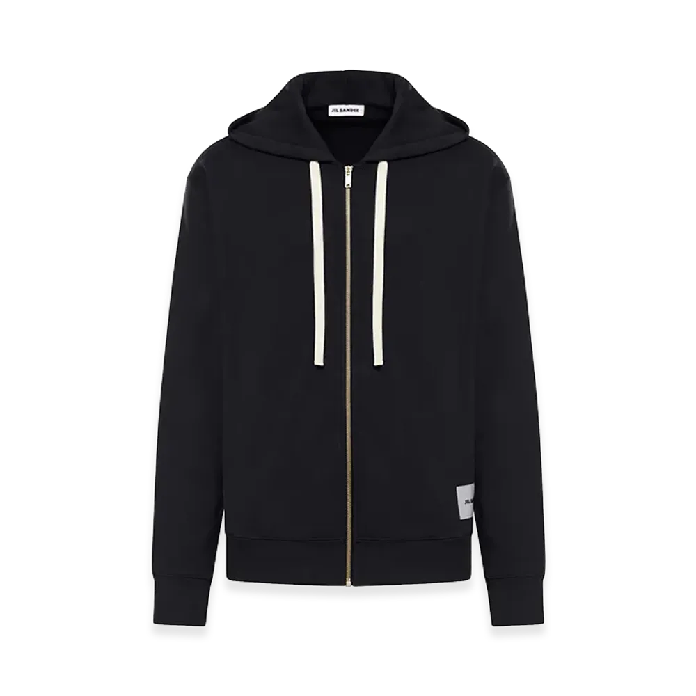 Jil Sander Cotton Sweatshirt "Black"