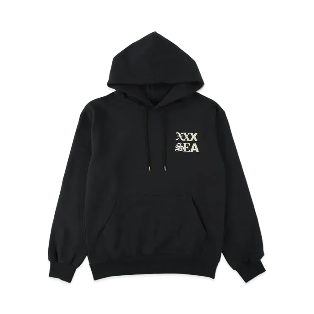WIND AND SEA GOD SELECTION XXX (XXXSEA) HOODIE "Black"