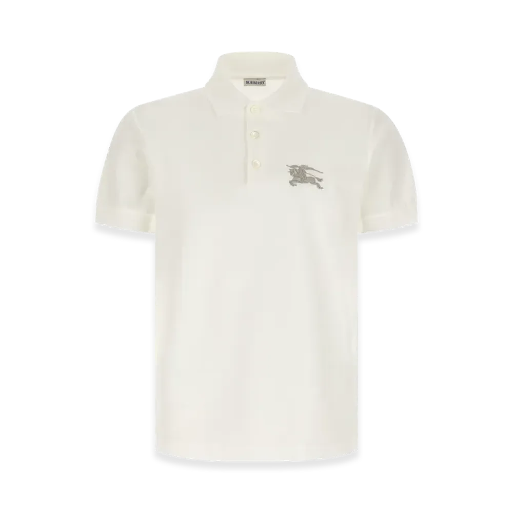 Burberry Embroidery Polo Shirt "Beige"