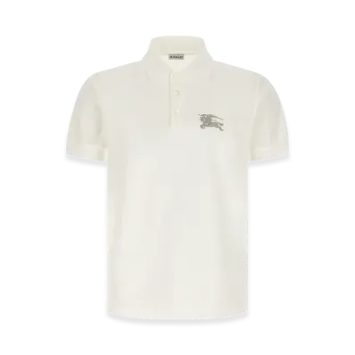 Burberry Embroidery Polo Shirt "Beige"