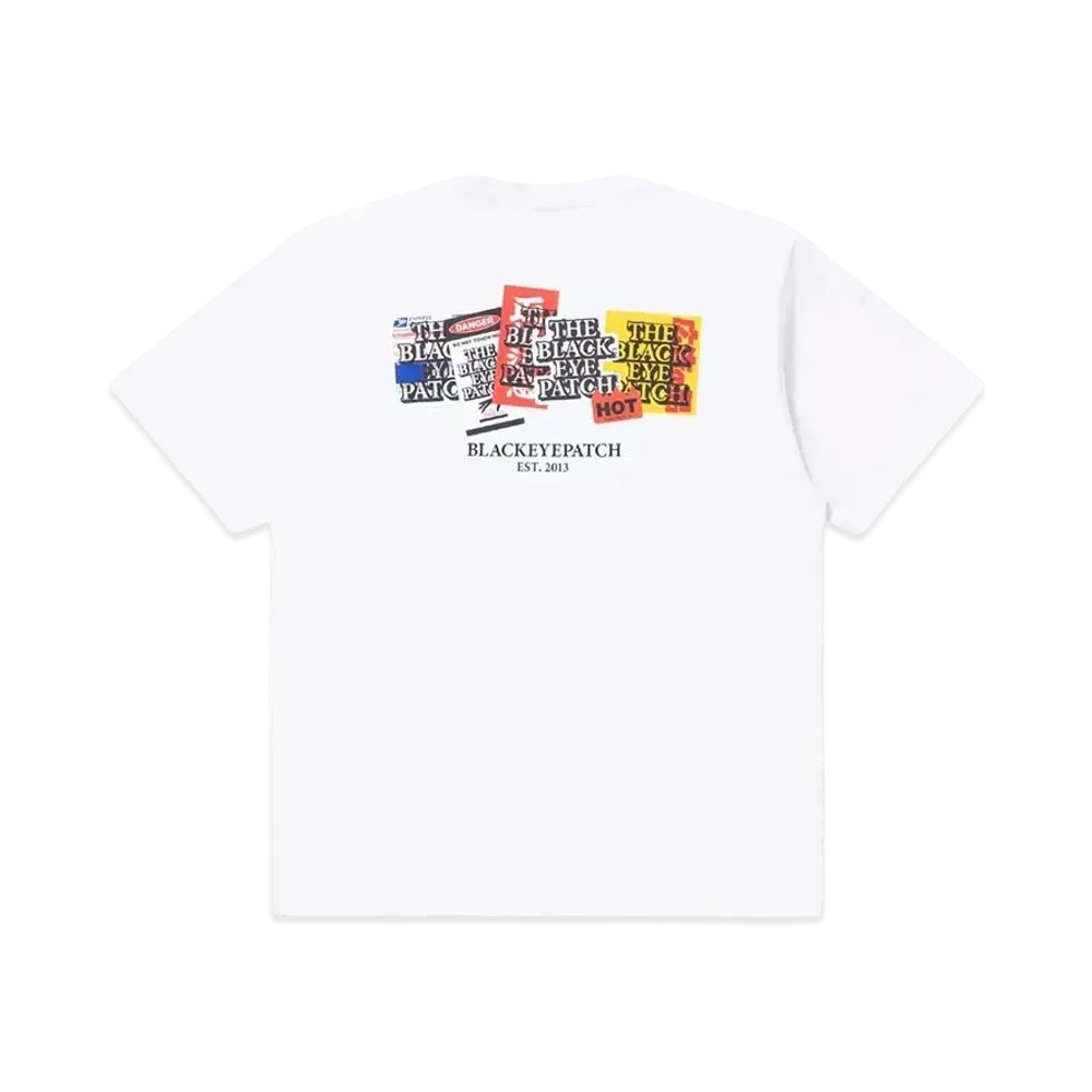 BlackEyePatch Label Pack Tee "White" BEPFW24TE01