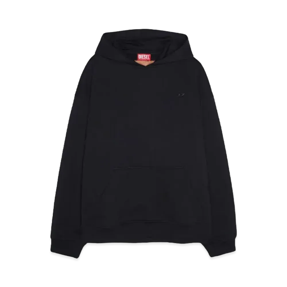 DIESEL S-BOXT-HOOD-BLEACH "BLACK"