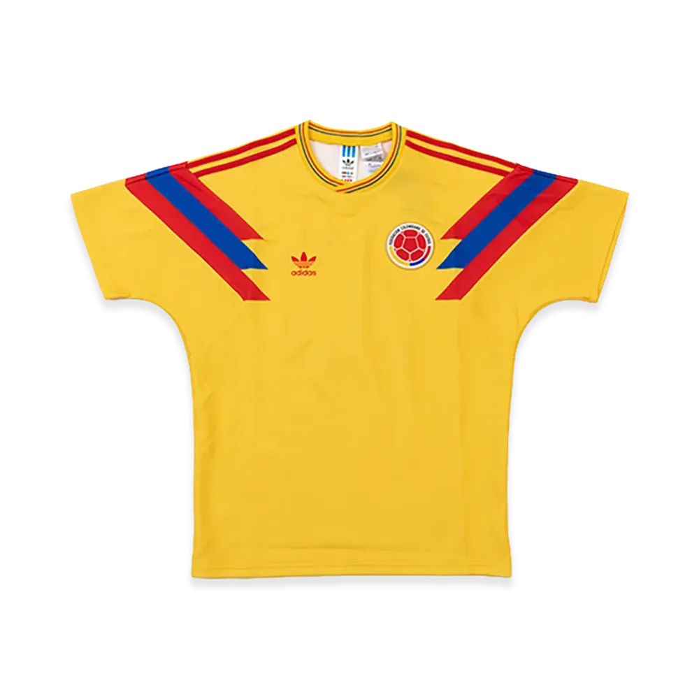 adidas Soccer Colombia 1990 Away Jersey "Yellow"