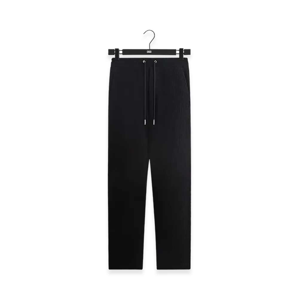 Kith Heavy Crepe Rib Knit Elmhurst Pant "Black"