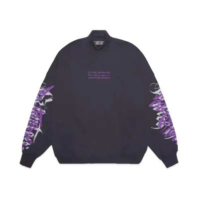beauty:beast “HARVEST” MOCKNECK SWEATSHIRT "D.GRY"