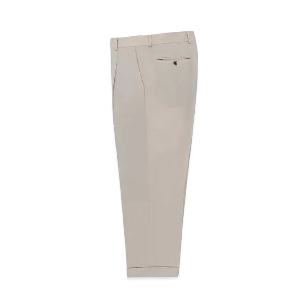 WACKO MARIA DORMEUIL Pleated Trousers Type-2 "Light Beige"