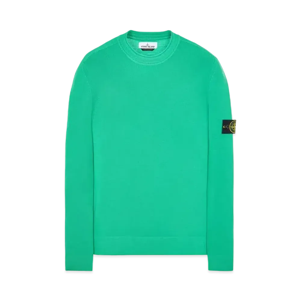 Stone Island 560C2 FULL RIB PURE WOOL "Green"