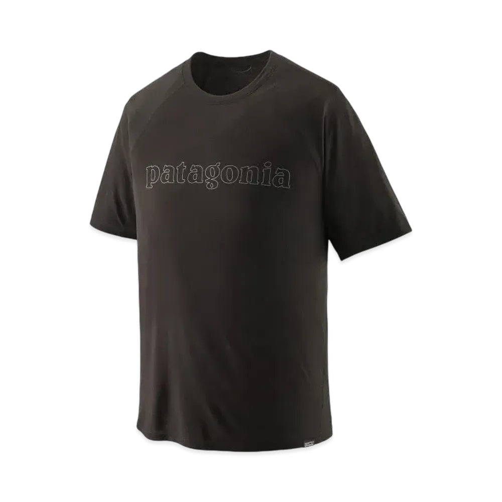 Patagonia Men's Cap Cool Trail Graphic Shirt "Black"