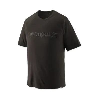 Patagonia Men's Cap Cool Trail Graphic Shirt "Black"