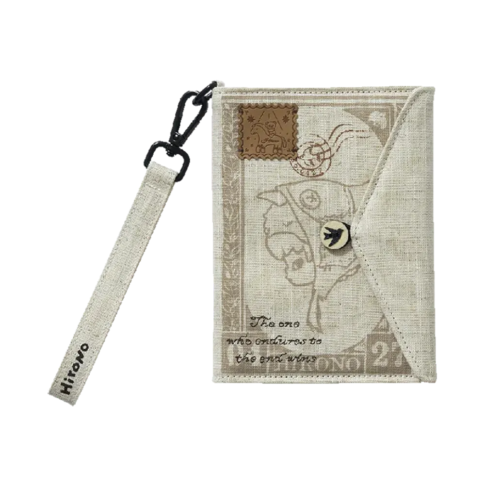 POP MART Hirono Mist-Walker Series - Fabric Passport Holder