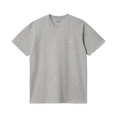 Carhartt WIP S/S Chase T-Shirt "Grey Heather Gold"