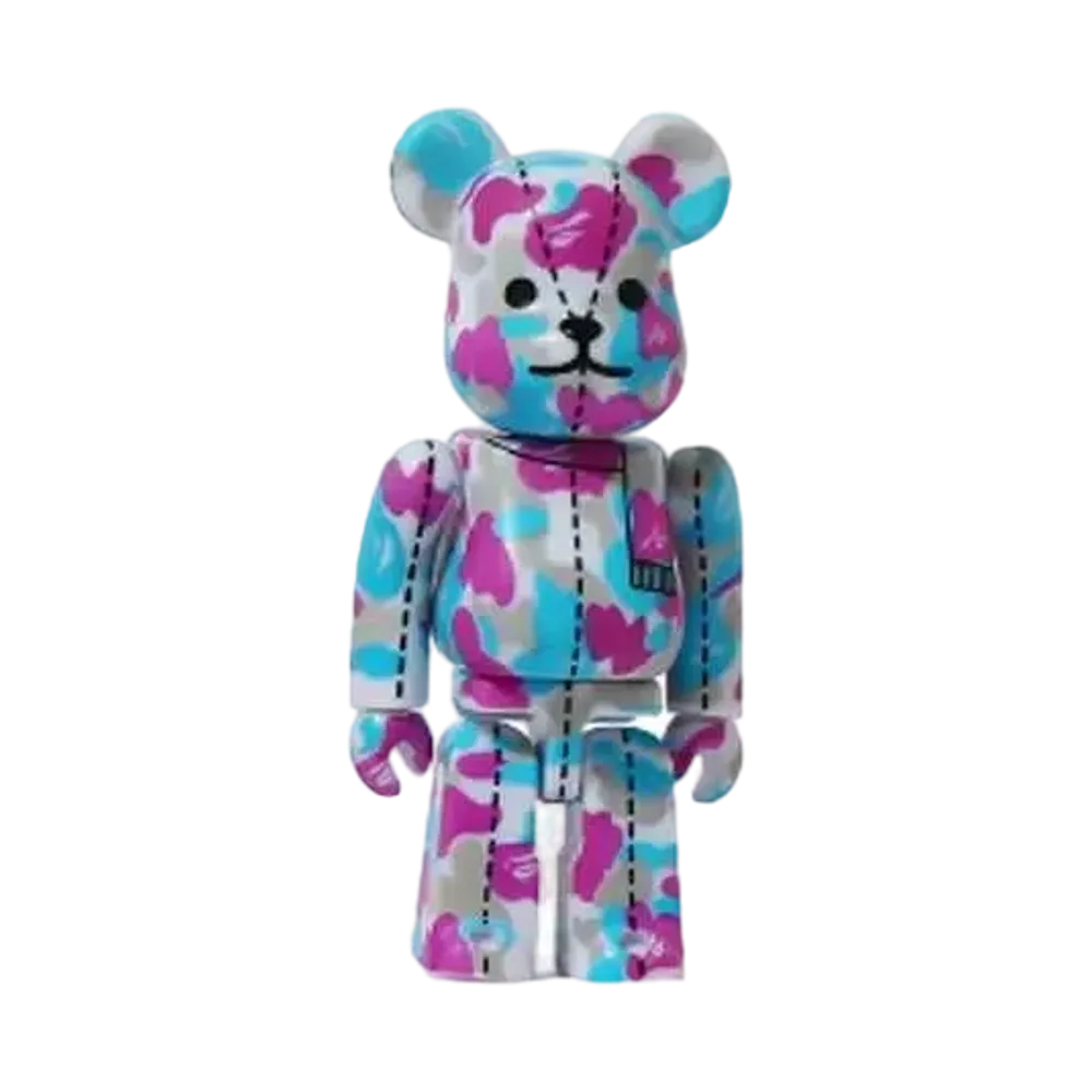 Bearbrick A BATHING APE 28TH ANNIVERSARY BAPE CAMO 100% #2