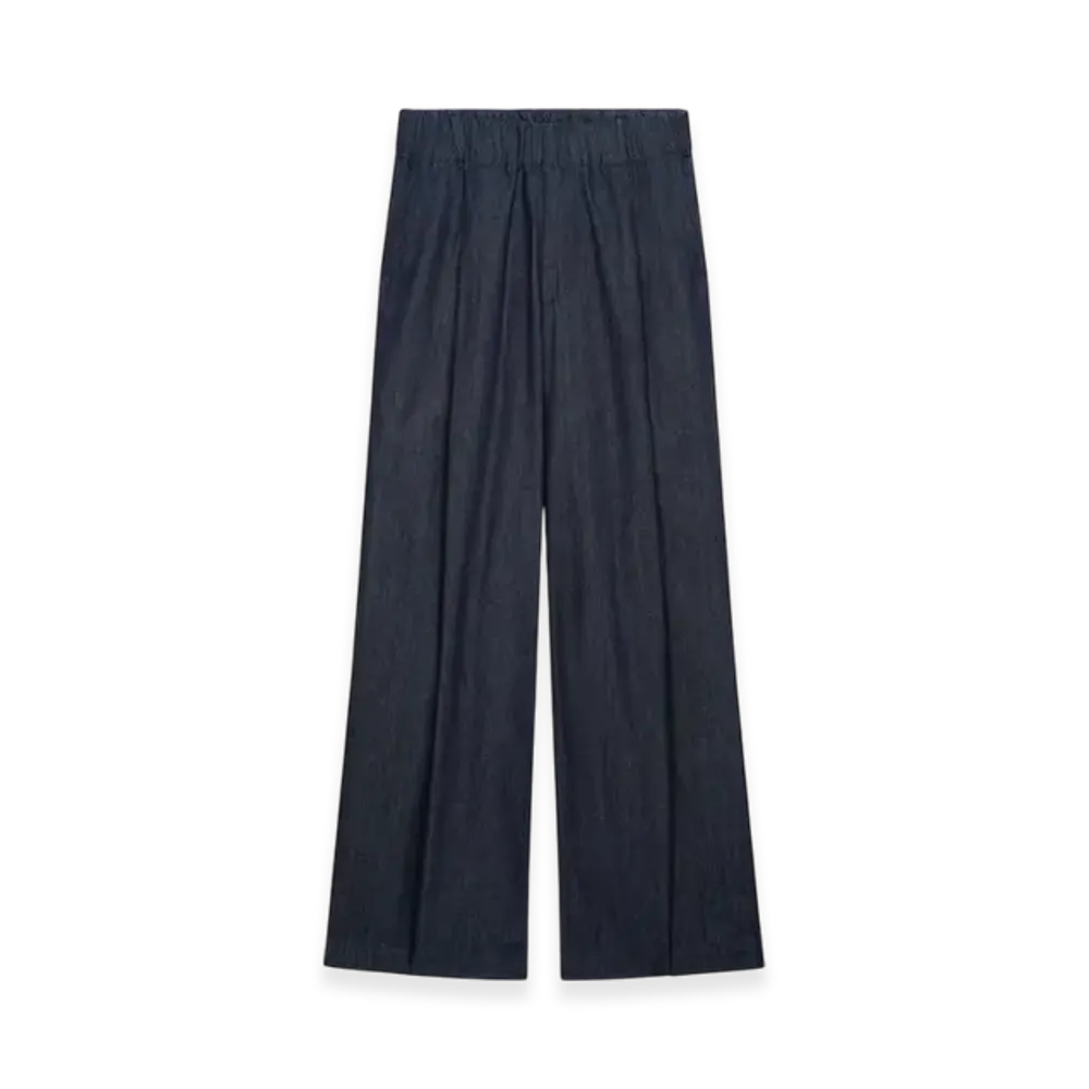 DRIES VAN NOTEN Pleated Jeans "Indigo"