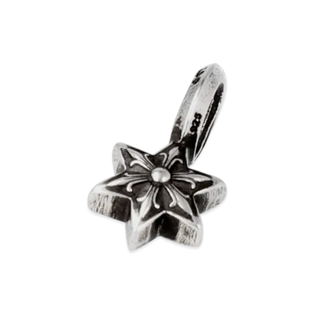 Chrome Hearts #A Stack Charm Star V2 "Silver"