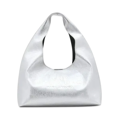 Marc Jacobs The Metallic Sack Bag "Metallic Silver"