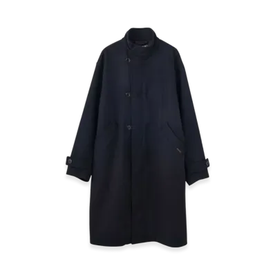 HYSTERIC GLAMOUR M-65 Stand Collar Coat "Navy"