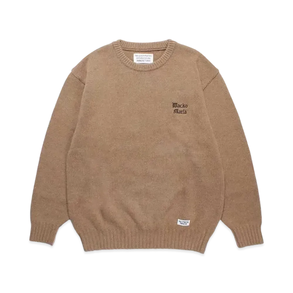 WACKO MARIA Classic Knit Sweater "Beige"