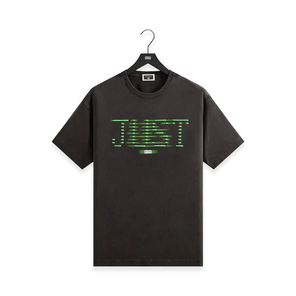 Kith x The Matrix Just Us Vintage Tee "Black"