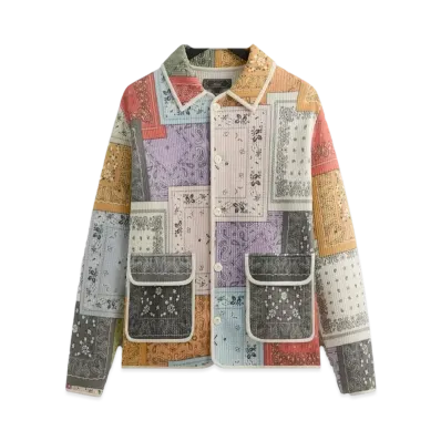 Kith Hayward Quilted Coaches Jacket "Multi"
