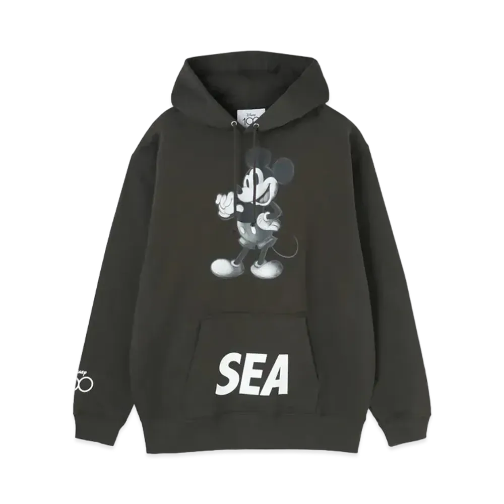WIND AND SEA Mickey Mouse / Hoodie "Charcoal"