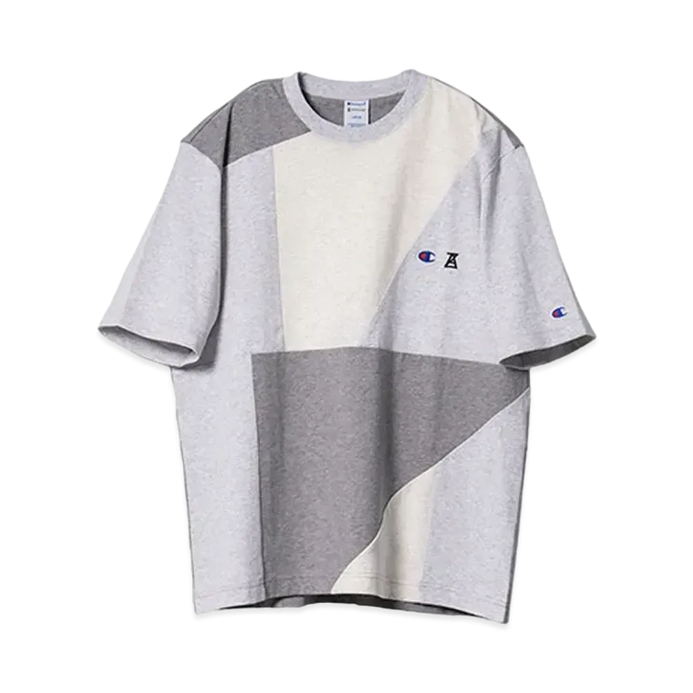 ANREALAGE x Champion Short Sleeb T-Shirt "Oxford Gray"
