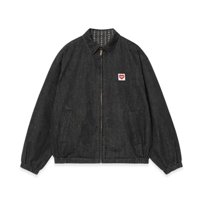 Carhartt WIP Hudson Reversible Jacket "Black/Stone Washed"