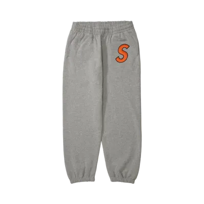 Supreme S Logo Sweatpant "Heather Grey"