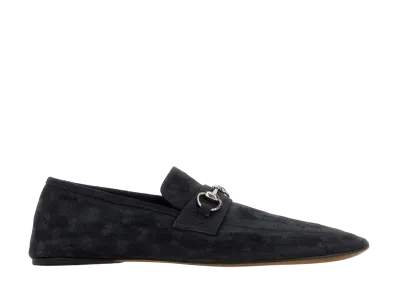 GUCCI GG Fabric Loafers "Black"