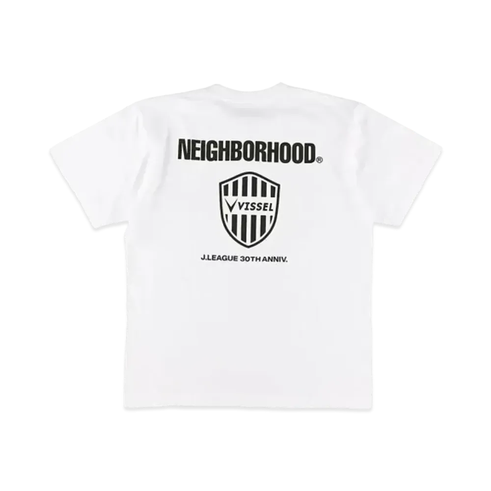 NEIGHBORHOOD x Vissel Kobe Collab Short Sleeved T-shirt "White"