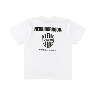 NEIGHBORHOOD x Vissel Kobe Collab Short Sleeved T-shirt "White"