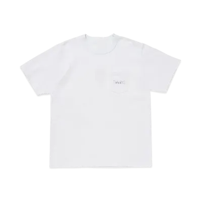 WTAPS x sacai Embroidery T-Shirt 02 / SS / Cotton "White" 2423234D-CSM06S / 25-0930S