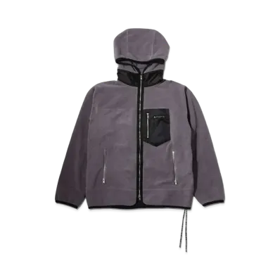 mastermind JAPAN Fleece Zip Hoodie "Gray"