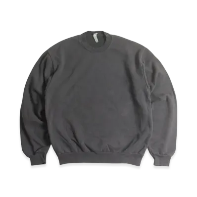 Los Angeles Apparel 14OZ Heavy Fleece Crew Neck Sweatshirt Special Order Overdyed "Dolphin Blue"