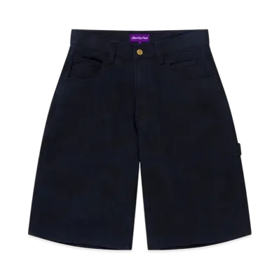 BlackEyePatch Python Patterned Baggy Duck Shorts "Navy"