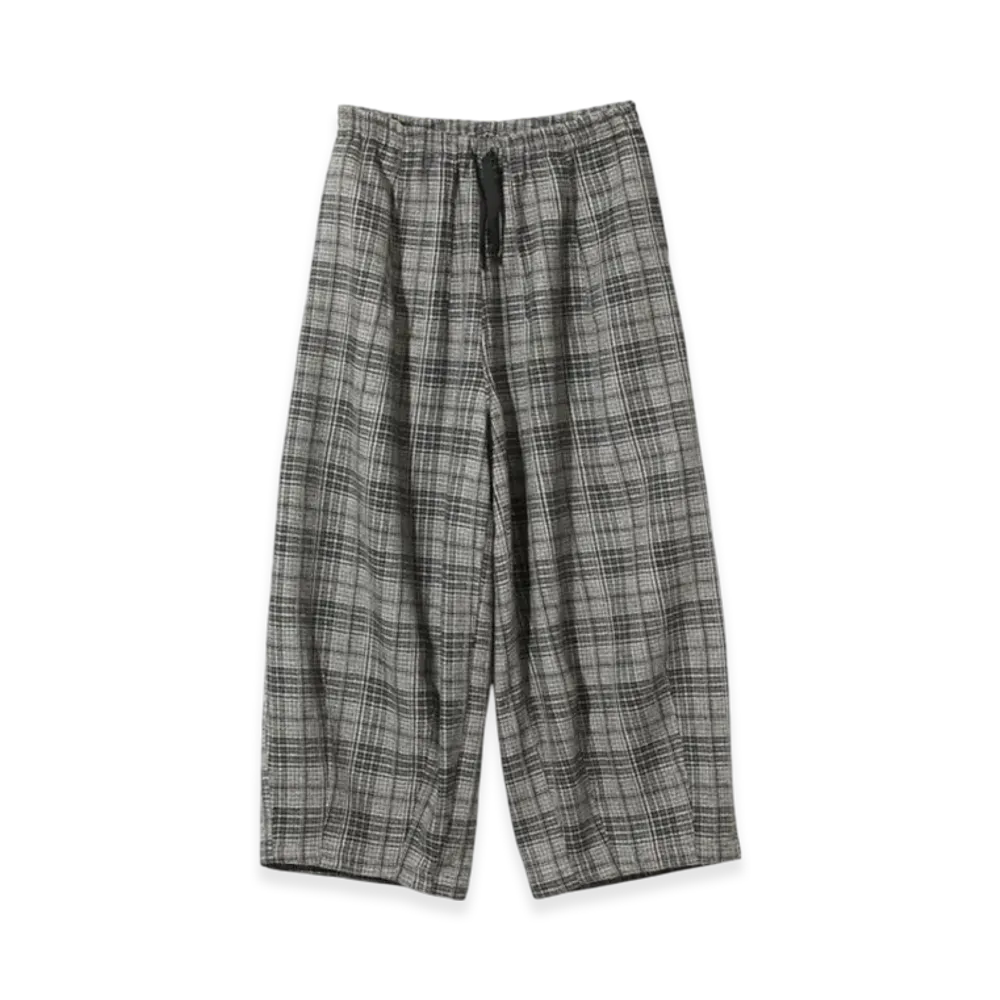 NEEDLES H.D. Pant - Wool Glen Plaid "Gray"