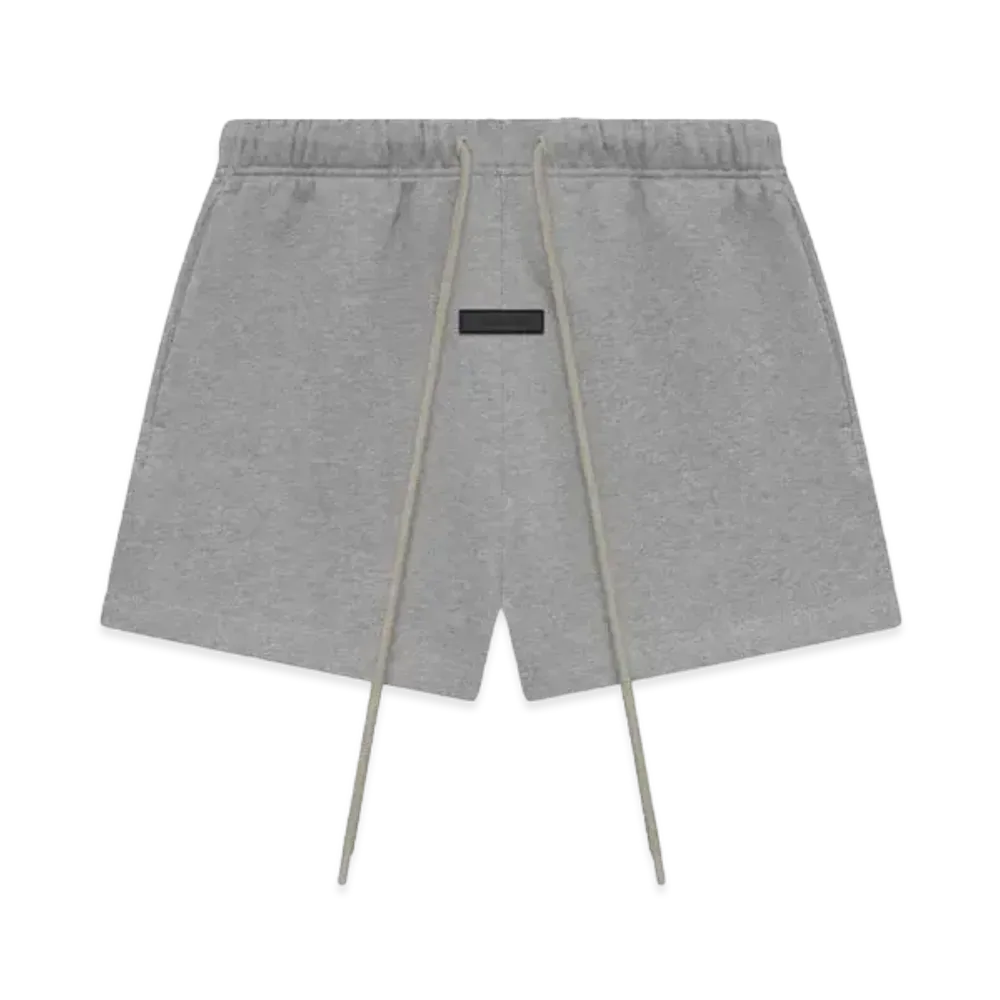 FEAR OF GOD ESSENTIALS Fleece Running Short "Dark Heather Oatmeal"