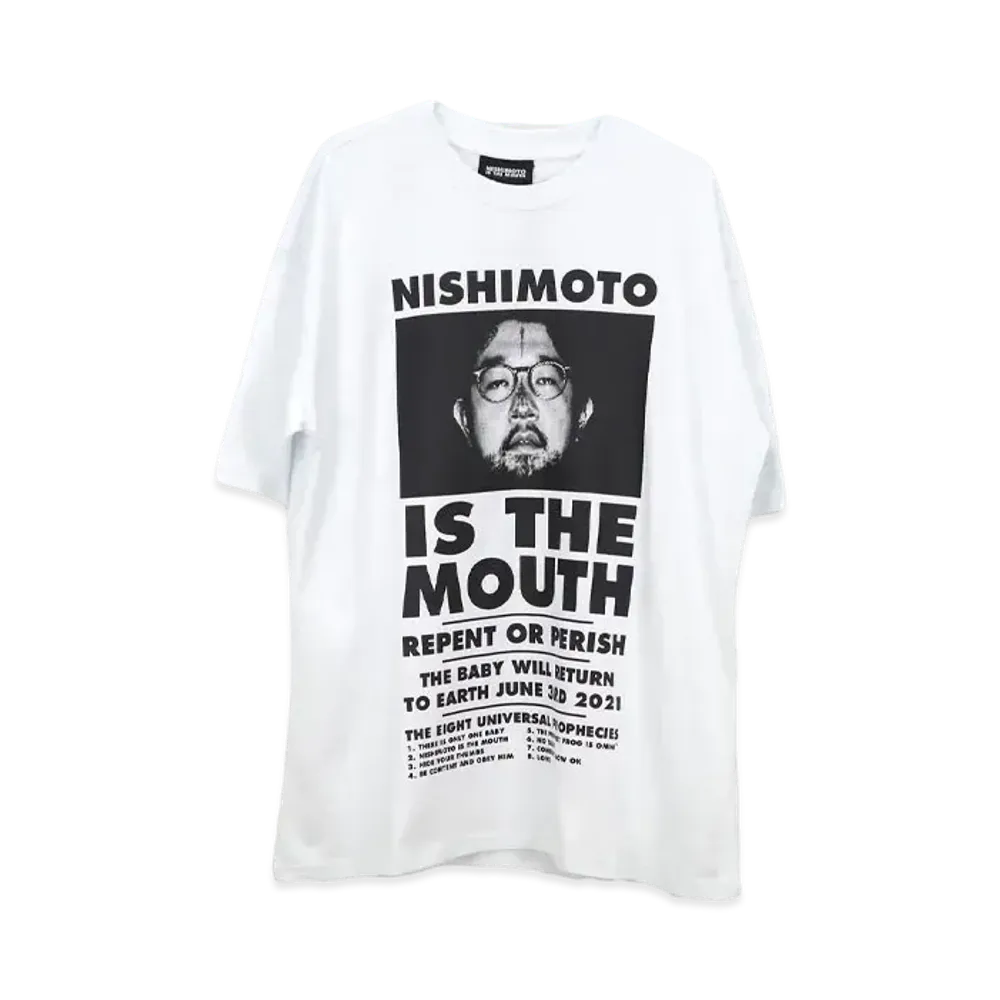 NISHIMOTO IS THE MOUTH CLASSIC S/S TEE "WHITE"