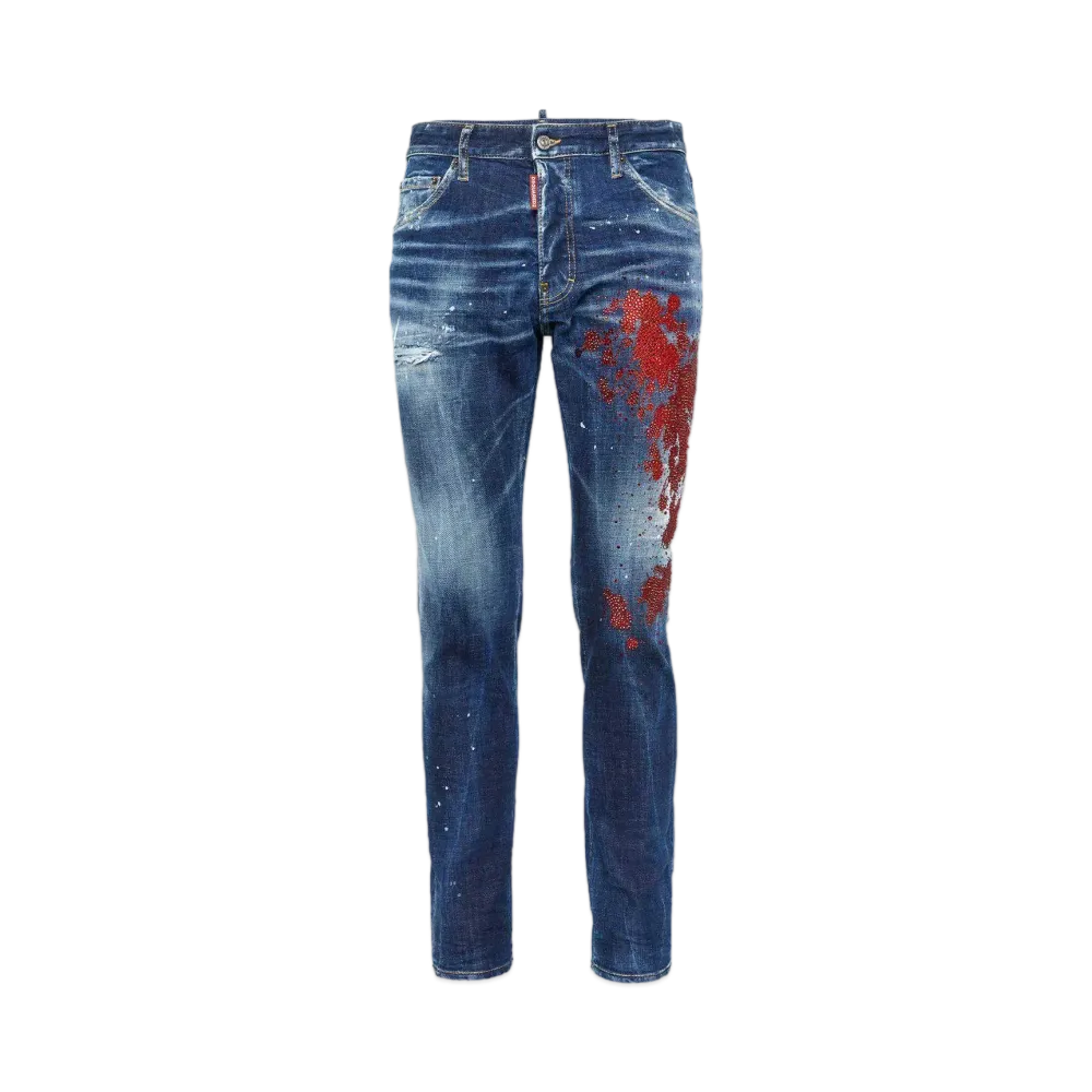 Dsquared2 Dark Easy Wash Cool Guy Jeans "Navy"