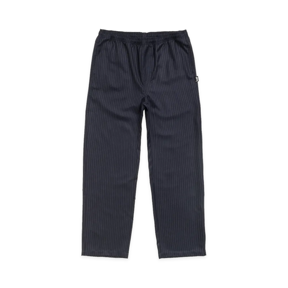 Stussy Wool Beach Pant "Navy Pinstripe"