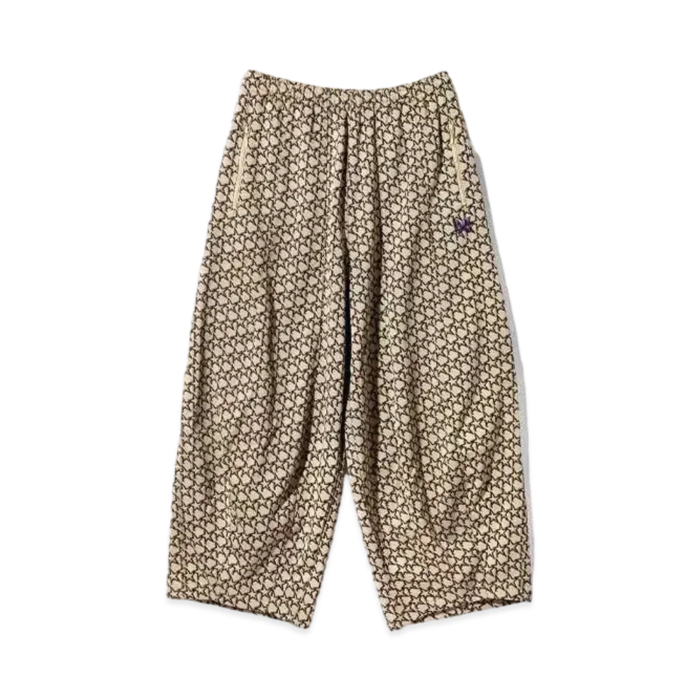 Needles H.D. Track Pant - Poly Jq. Star "Beige/Black"