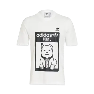 adidas Essential Tee Graphic TOKYO "White"