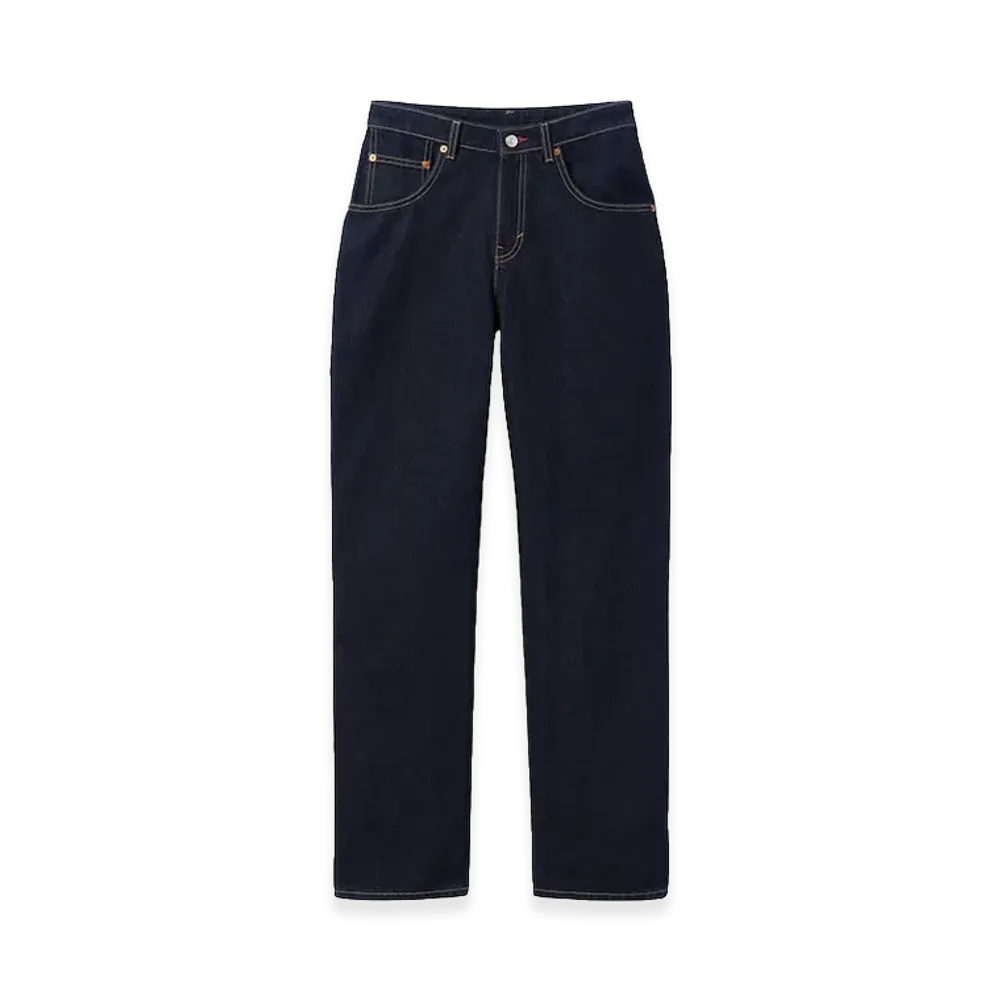 Gap x Victoria Beckham Women's High Rise Straight Denim "Dark Wash"