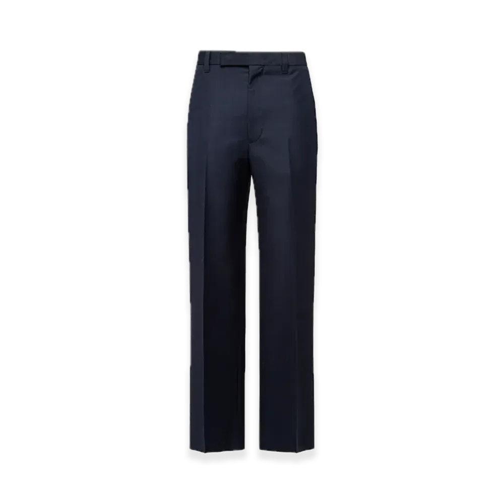 PRADA Wool x Mohair Pants "Navy"
