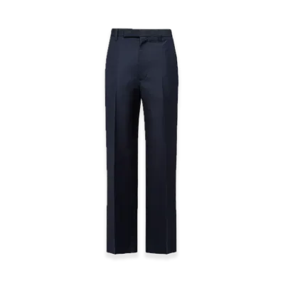 PRADA Wool x Mohair Pants "Navy"