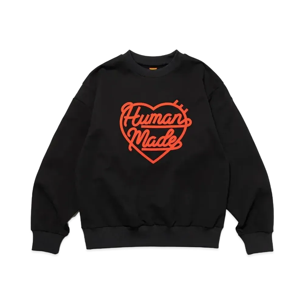 HUMAN MADE Crewneck Sweatshirt "Black"