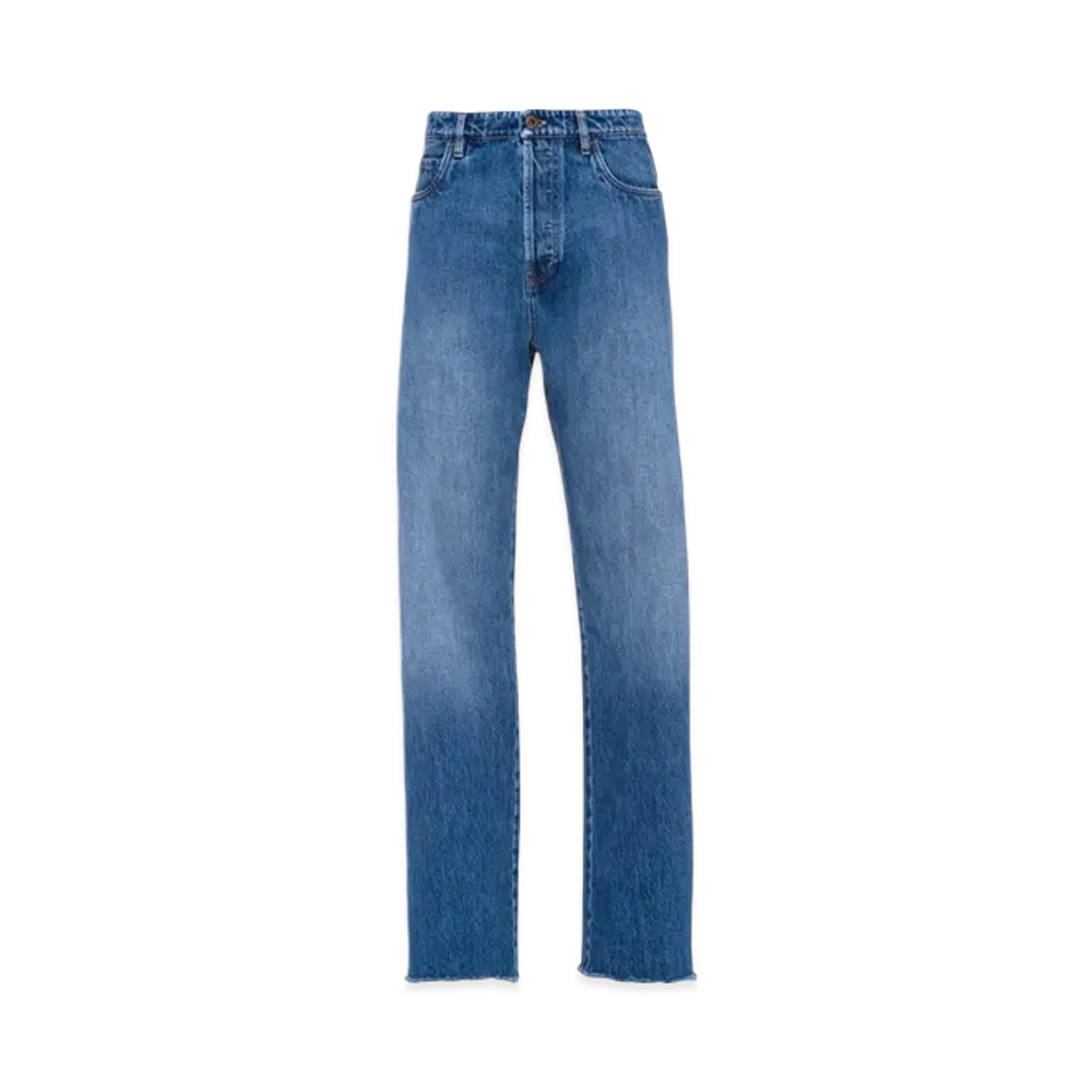MIU MIU Women's 5-pocket denim jeans "Navy"