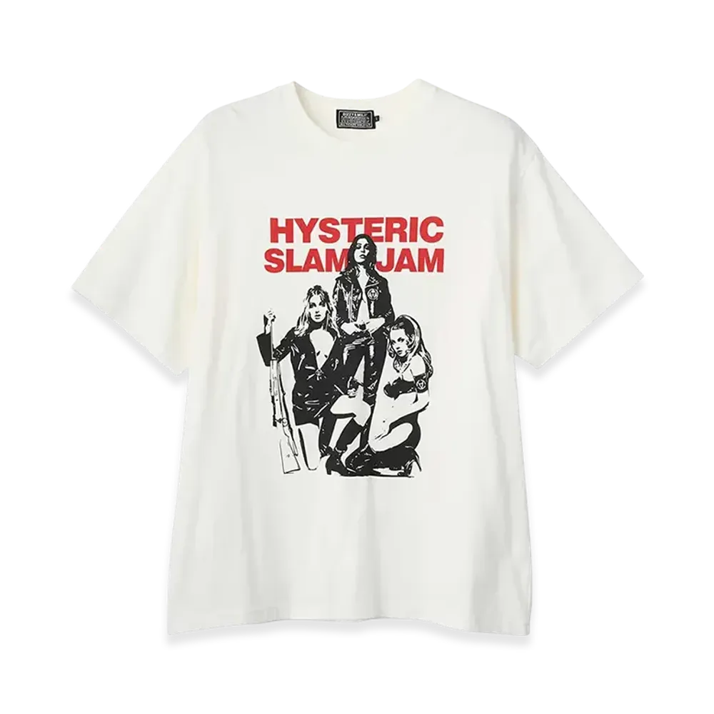 HYSTERIC GLAMOUR x SLAM JAM T-shirt "White"