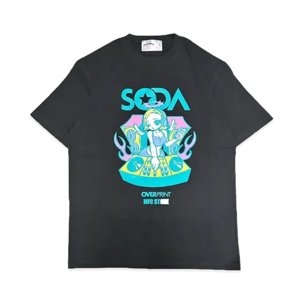 MFC STORE x over print x DJ SODA Ver. 3Saki S/S Tee "Charcoal/Mint"